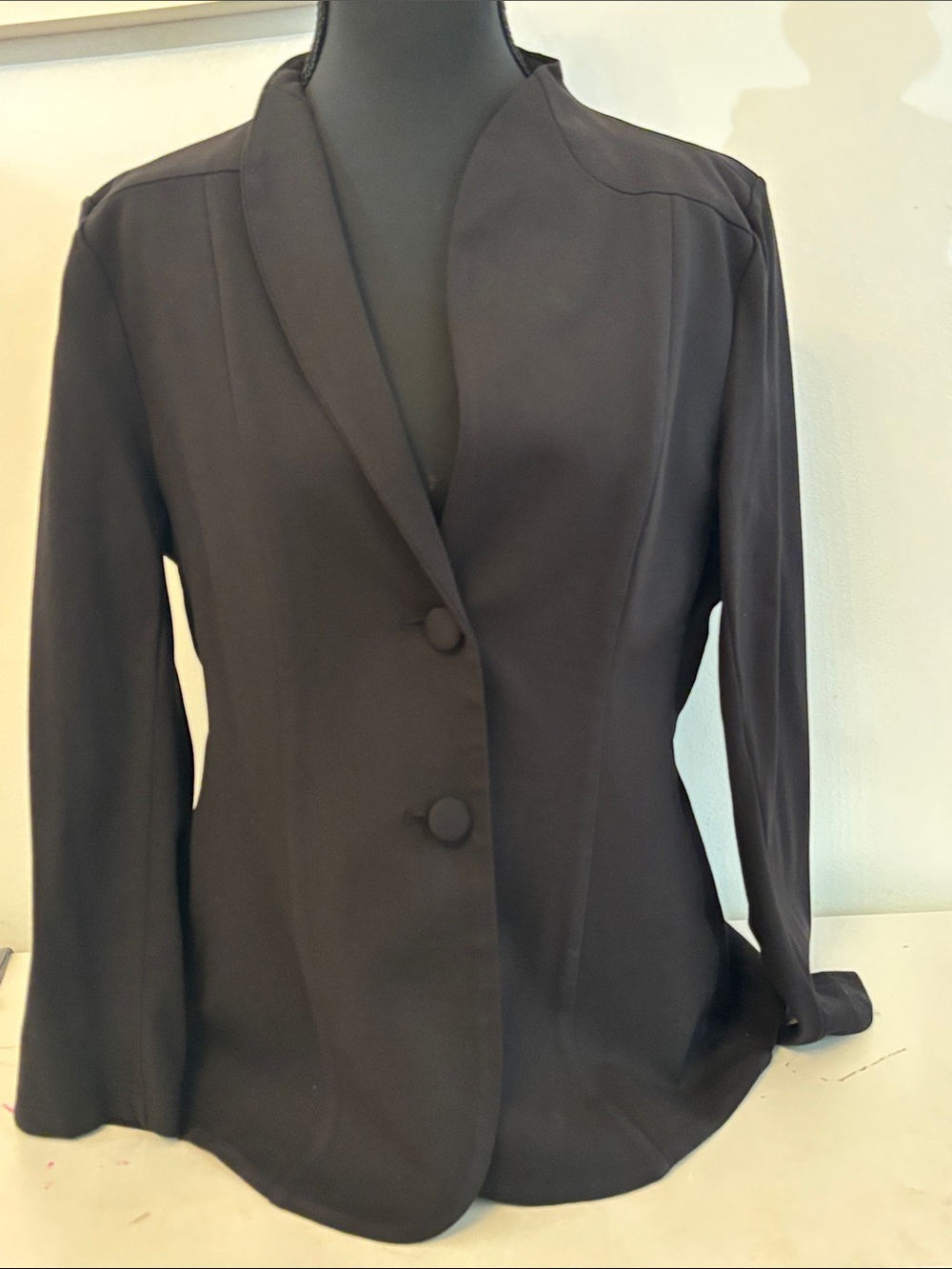 Women's Black Tailored Blazer Jacket